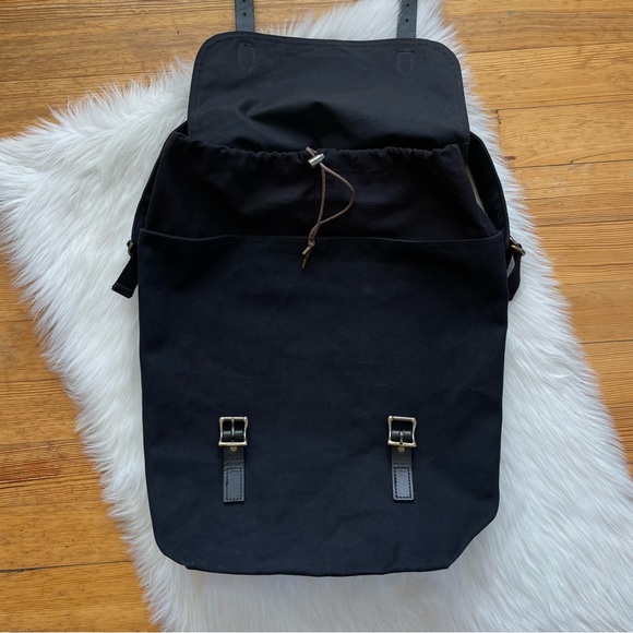 LIKE NEW Filson Ranger twill canvas and leather backpack - Picture 10 of 16